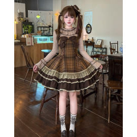 Crispy Chocolate Cream Puff Lolita Outfit  by Cloud Box (CBX01)